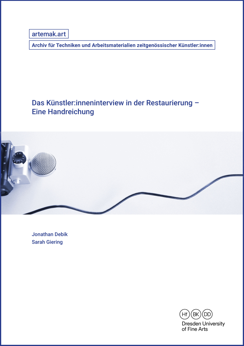 Titelseite der Handreichung